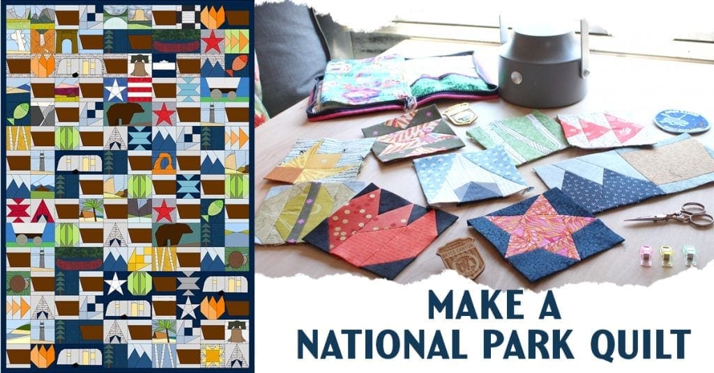 Make A National Park Quilt Fiona Sandwich