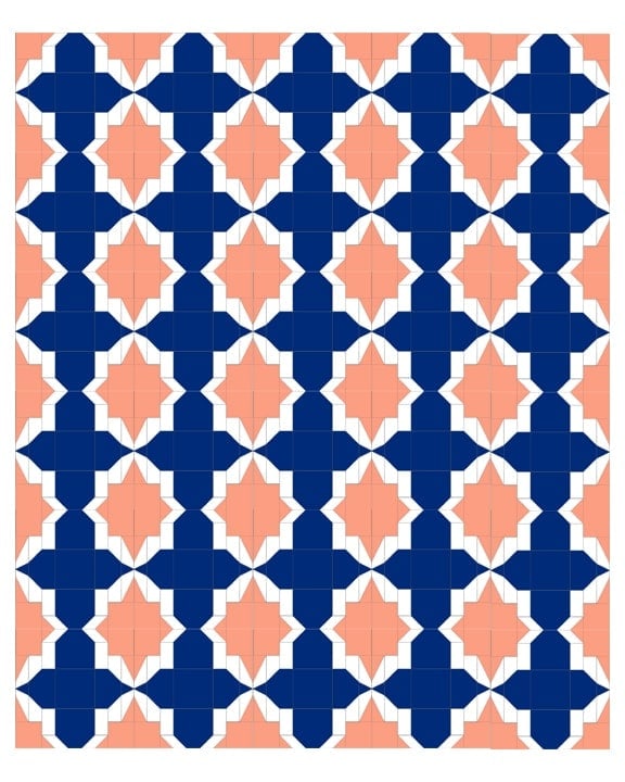 Luminary English Paper Pieced Pattern